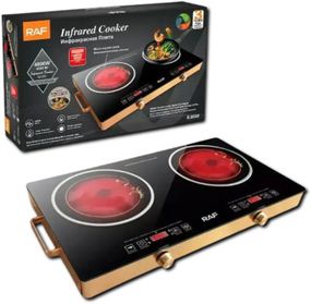 Електрична плита з двома інфрачервоними конфорками XPRO 8088 (MER-15301_2302)