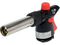 Пальник газовий цанговe з'єднання. PIEZO. 360°. до 2 кВт. t-1300 ºC (EN417) Польща YATO YT-36712