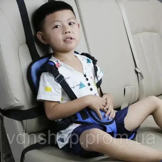 Бескаркасное детское автокресло, кресло для ребенка в машину, детское автомобильное кресло | Зображення 1