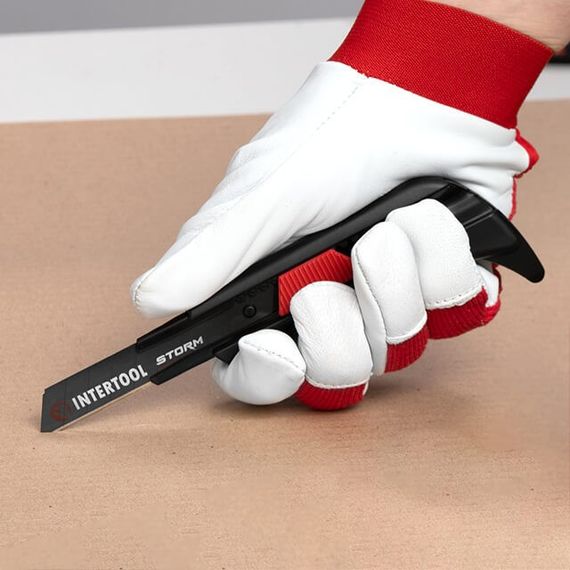 Ніж сегментний 18 мм, STORM INTERTOOL HT-0538 | Зображення 7