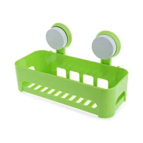 Настенная подставка для мыла шампуни губки на присосках LY-571