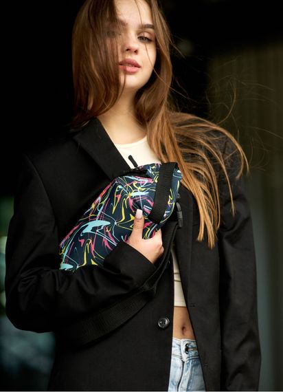 Жіноча сумка бананка Sambag HOLSTER MSH ABSTRACT 36 × 14 × 4 см (87118707) | Зображення 7