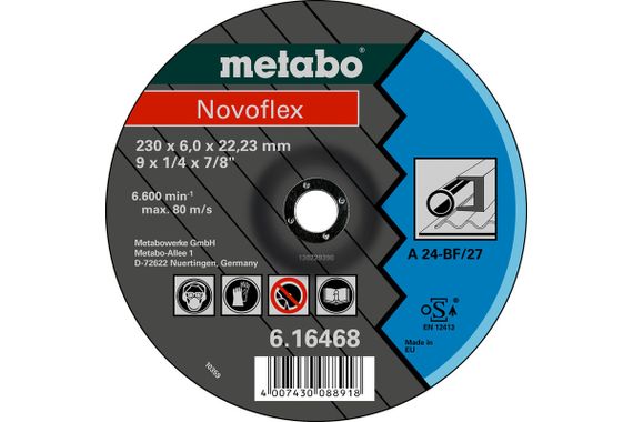 Круг відрізний Metabo NOVOFLEX 125X6,0X22,23 СТАЛЬ, SF 27 616462000