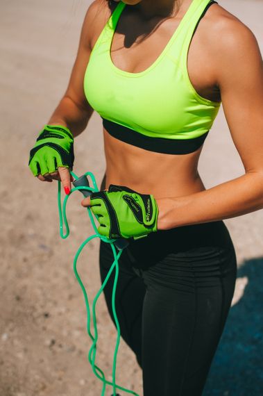 Скакалка PowerPlay 4204 Classic Jump Rope Помаранчева (2,7m.) | Зображення 6