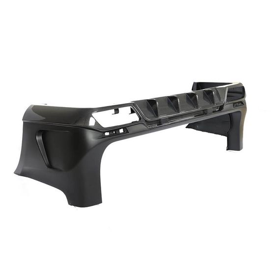 Задній бампер (2014-2019, Карбон) для Mercedes Vito/V-class W447 2014- рр | Зображення 3