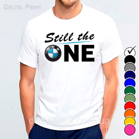Футболка з принтом авто "Still The One BMW"