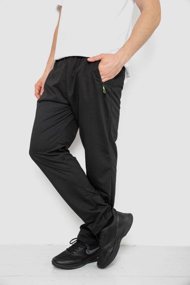 Спорт штани чоловічі, колір чорний, 244RY-418 | Зображення 2