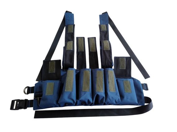 Нагрудна розвантажувальна система закритого типу Р М&M Вид 4 Blue Angels синій артикул (213176) | Зображення 1