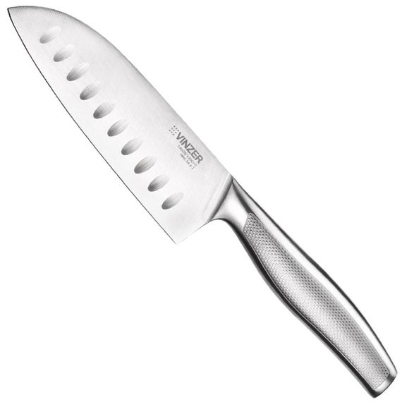 Ніж санток VINZER Legend line VZ-50270 12.8 см сріблястий