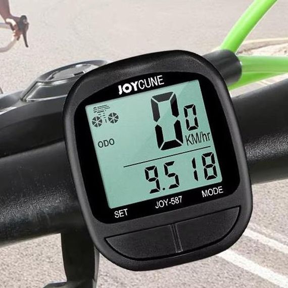 Спидометр велосипедный, Цифровой манометр для велосипеда, Велокомпьютер с термометром GL-33 | Зображення 3