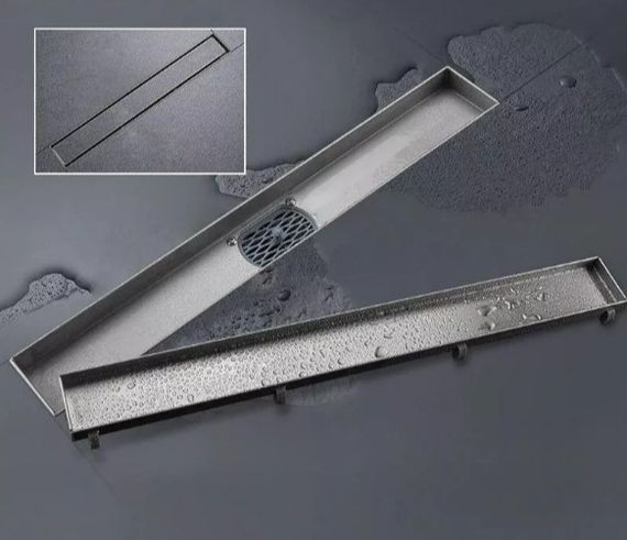 Душовий трап Gappo 70х300 мм, нержавіюча сталь G83007-4 | Зображення 2