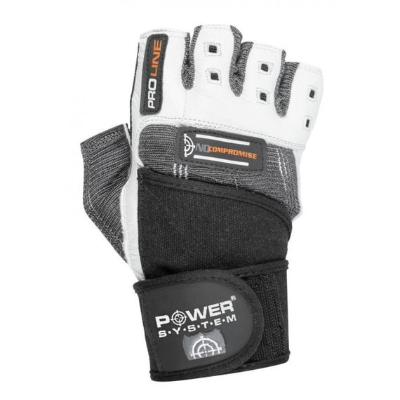 Рукавички для фітнесу Power System PS-2700 No Compromise Grey/White XL | Зображення 1