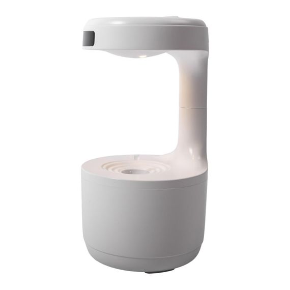 Увлажнитель воздуха для дома 12×22 см воздухоувлажнитель для дома портативный 600 мл с таймером Белый LZ599 | Зображення 2