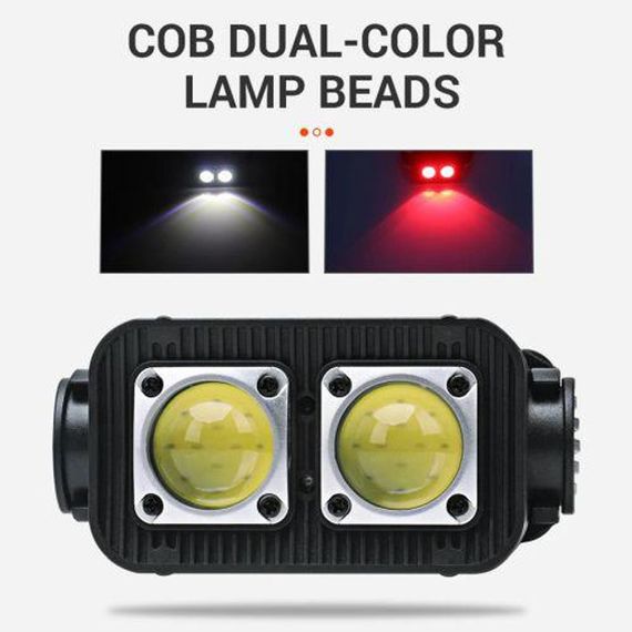 Очень мощный налобный фонарь K372-2COB, Налобный фонарь для сто Компактный DL-48 | Зображення 9