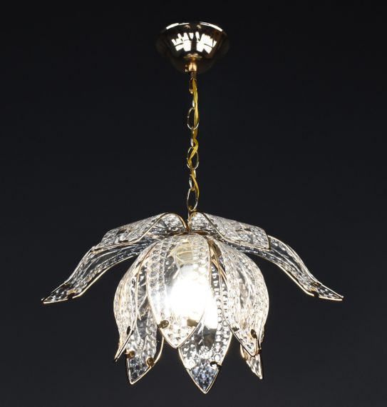 Люстра підвісна на 1 лампочку 27794 Золото 25-40х35х35 см. | Зображення 2