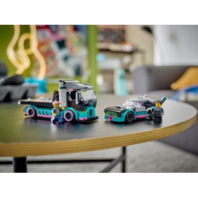 Конструктор LEGO City Автомобиль для гонок и автовоз 328 деталей (60406) | Зображення 4