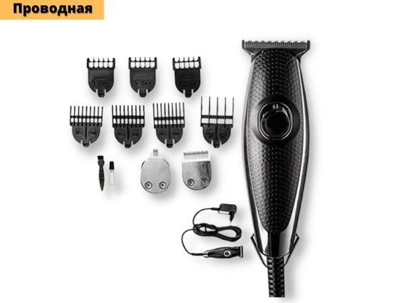 Профессиональная машинка для стрижки волос с насадками XRPO VGR-099 черная (41467-099_378) | Зображення 1