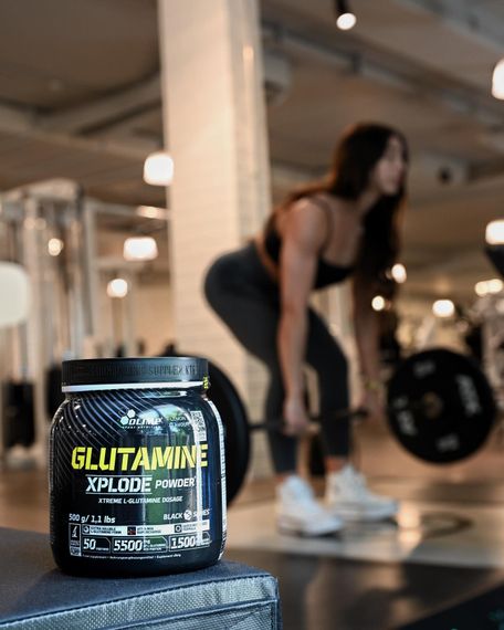L-глутаміновий комплекс Olimp Glutamine Xplode (лимон) 500 g | Зображення 2