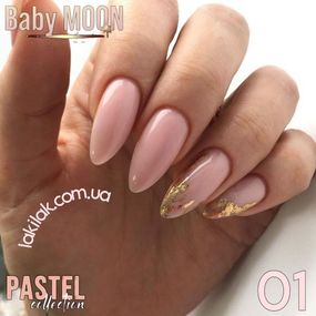 Гель-лак BABY MOON Pastel №01 латте, 6 мл
