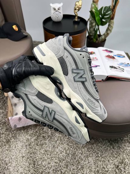 Мужские кроссовки New 1000  Grey Beige Легка хода в будь-яку погоду весна / літо / осінь A4217 42 26,5 | Зображення 6