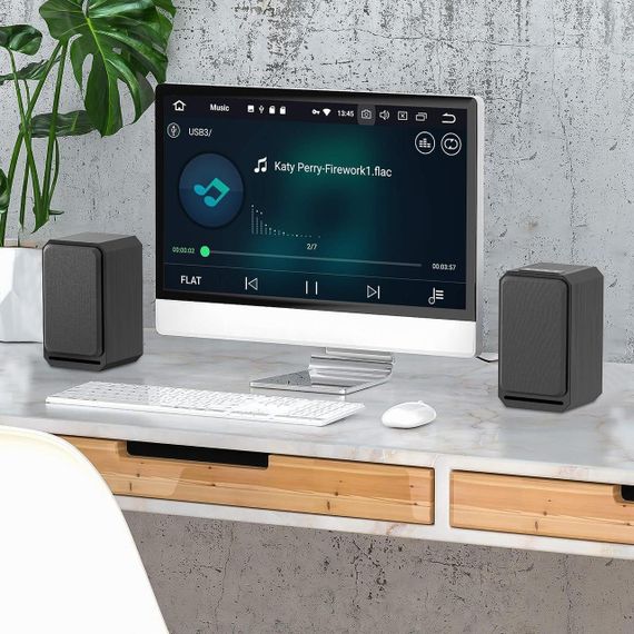 Активні колонки LONPOO LP-42s з Bluetooth, USB, входом AUX, виходом для навушників | Зображення 6