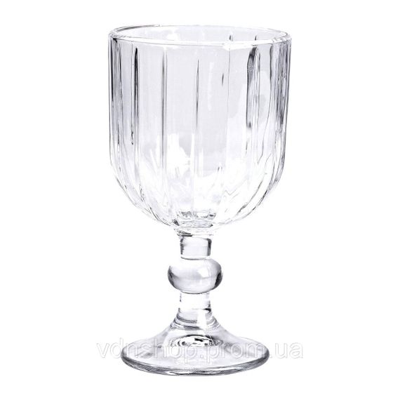 Набір келихів для вина 6 штук 400 мл скляні подарункові келихи на ніжці HP-YH-66 | Зображення 2