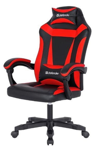 Крісло Defender Master Red/Black (64359) | Зображення 2