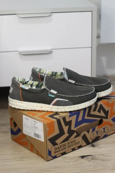 Текстильне взуття - легкі мокасини Девіс 42 розмір | Зображення 2