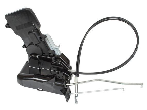 Mazda 6 (02-07) передній лівий дверний замок + тяга BJ6G59310E, Мазда | Зображення 1