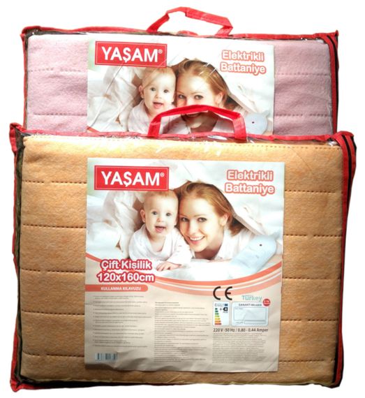 Электропростынь YASAM 120x160 - Турция (Электропростынь - термошов - байка) 54968 | Зображення 5