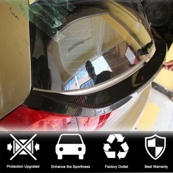 Нижний спойлер (Карбон) для Volkswagen Golf 7/E-Golf 2012-2020 гг | Зображення 1