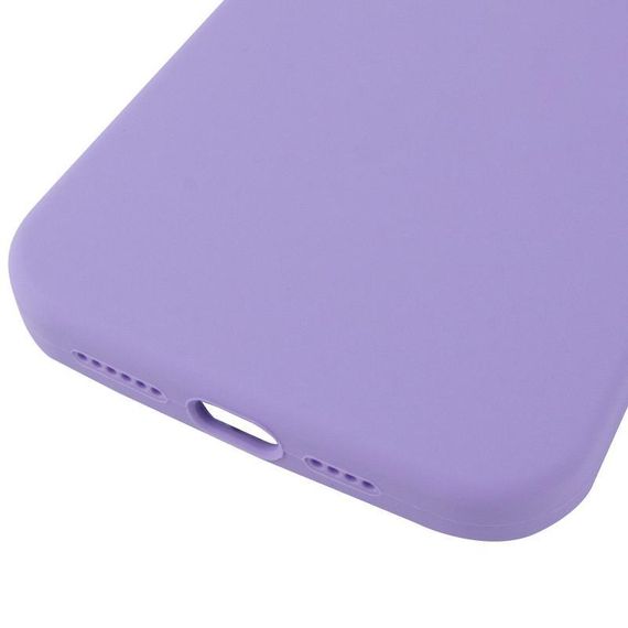 Чохол Silicone Case (AA) Logo with MagSafe для Apple iPhone 13 Pro (6.1") Бордовий / Plum Бузковий / Dasheen | Зображення 5