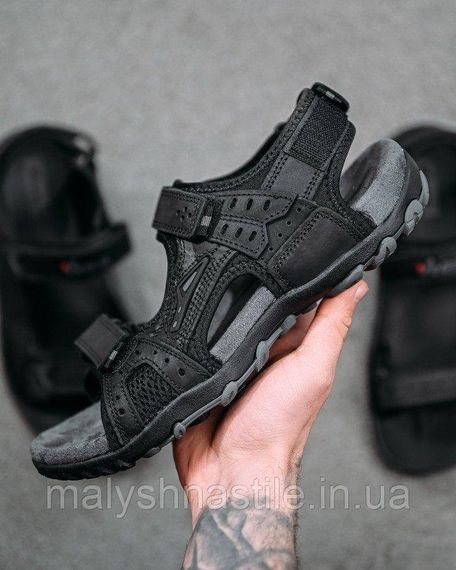 Сандали  OUTDOOR Skin grey/black ДЛ7341 | Зображення 1