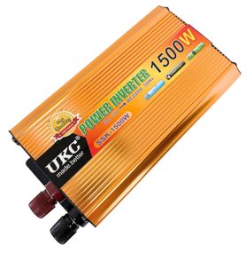 Інвертор потужний апроксимована синусоїда перетворювач напруги UKC 1500 W 12V-220V