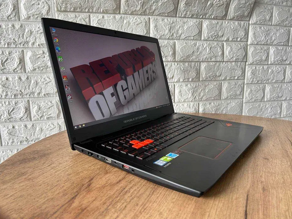 Ноутбук Asus ROG GL702VM 17,3" FHD IPS i7 6700HQ 12Gb SSD128Gb+HDD1Tb GTX 1060  Б/В | Зображення 1