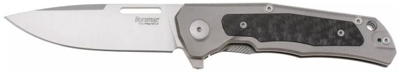 Ніж Lionsteel Q4ttro Titanium Grey