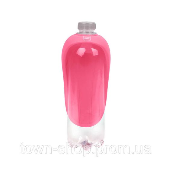 Поилка-насадка на бутылку WAUDOG Silicone, 165х90 мм розовый | Зображення 3