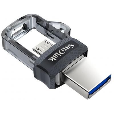 USB флеш накопичувач SanDisk 128GB Ultra Dual Drive M3.0 USB 3.0 (SDDD3-128G-G46) | Зображення 5