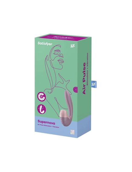 Вакуумный вибратор Satisfyer Supernova Old Rose, 2 положения ствола | Зображення 2