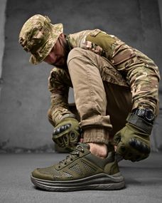 Міські тактичні кросівки STANDART олива ДЛ6394