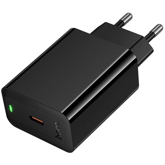 СЗУ Hoco CS93A Leader 20W (1USB-C) Black | Зображення 2