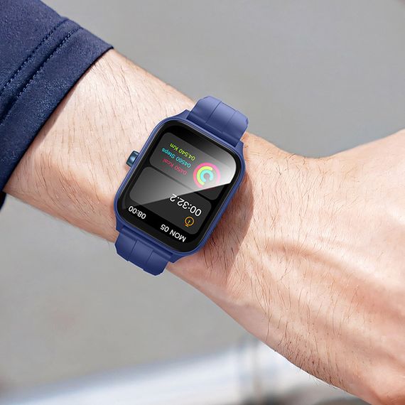 Смарт-часы Hoco Smart Watch Y27 Smart sports watch (call version) Blue | Зображення 3