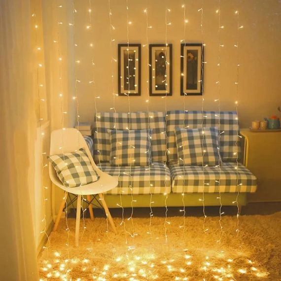 Гірлянда-штора Сіточка LED освітлення XPRO 2x2 м (234574178_504) | Зображення 5