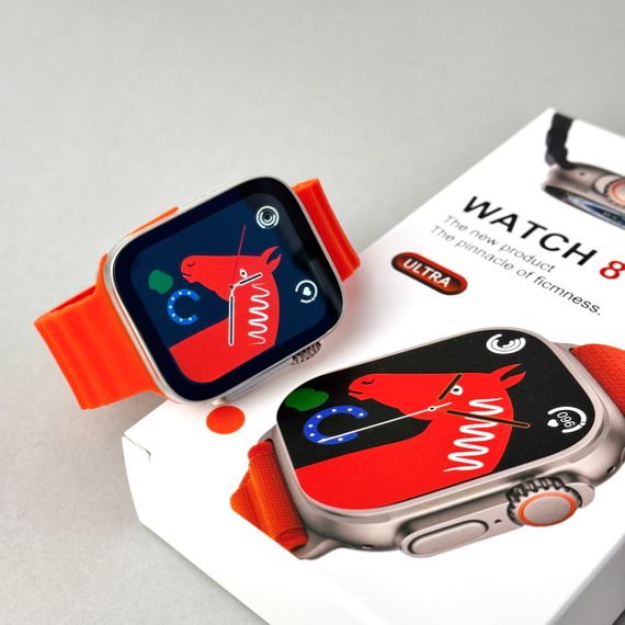 Розумний годинник Smart Watch GT9 Ultra (Помаранчевий) | Зображення 9