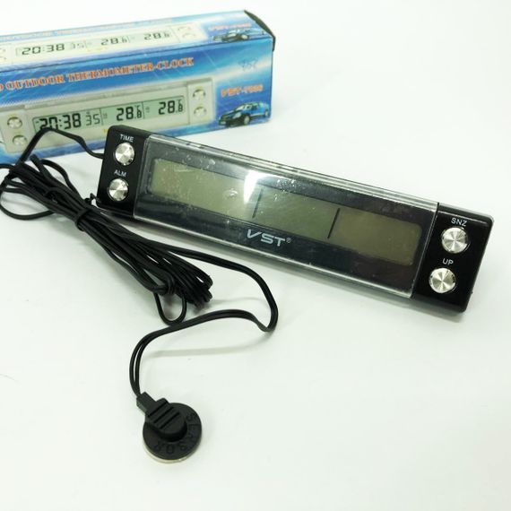 Авточасы с датчиком температуры VST-7036 | Зображення 2