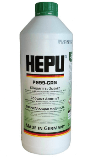 Антифриз Hepu Antifreeze Зелений G11 1.5л.