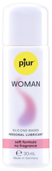 Лубрикант на силіконовій основі для жінок Pjur Woman SiliconeBased Personal Lubricant Softer Formula Sex Aura