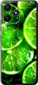 Чохол на Xiaomi Redmi 12 5G Зелені часточки лимона "852u-3194-2448"