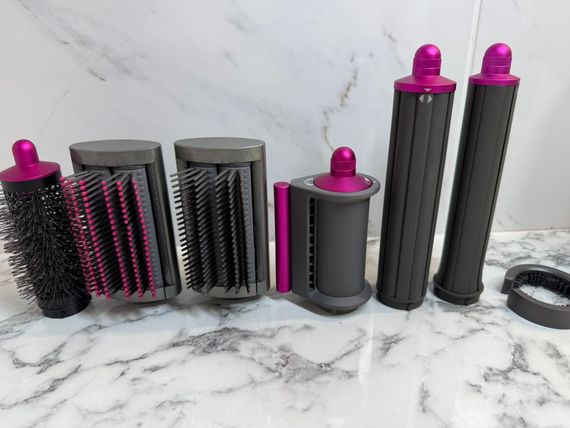 Стайлер для волосся Airwrap Complete Long Fuchsia/Nickel рожевий | Зображення 2