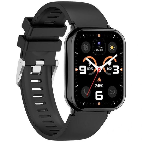 Смарт-годинник WiWU SW09 Smart sports watch (call version) Black | Зображення 3